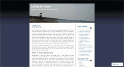 Desktop Screenshot of coilingforlyme.com